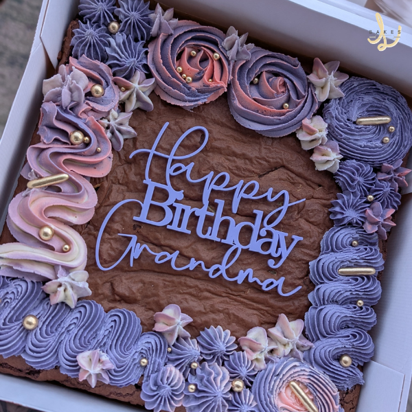 Buttercream Brownie Slabs - Please email me to order