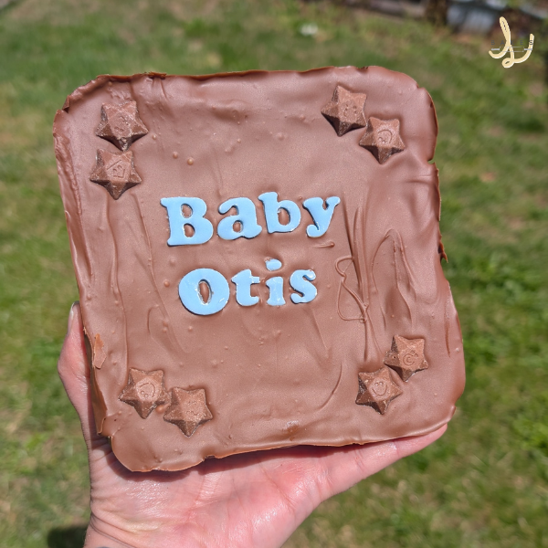 6 inch brownie slab - Personalised