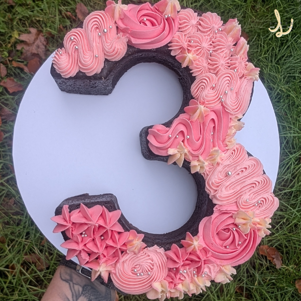 Buttercream Brownie or Blondie Numbers - Please email me to order